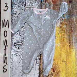 Carter's Unicorn Pajamas Gray and Pink